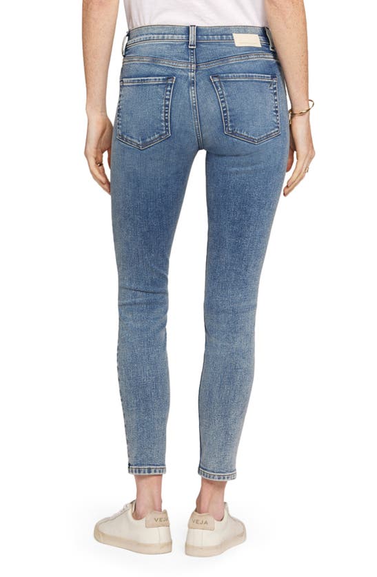 Shop Current Elliott Current/elliott The Stiletto Ankle Cut Jeans In Moonshadow Wash