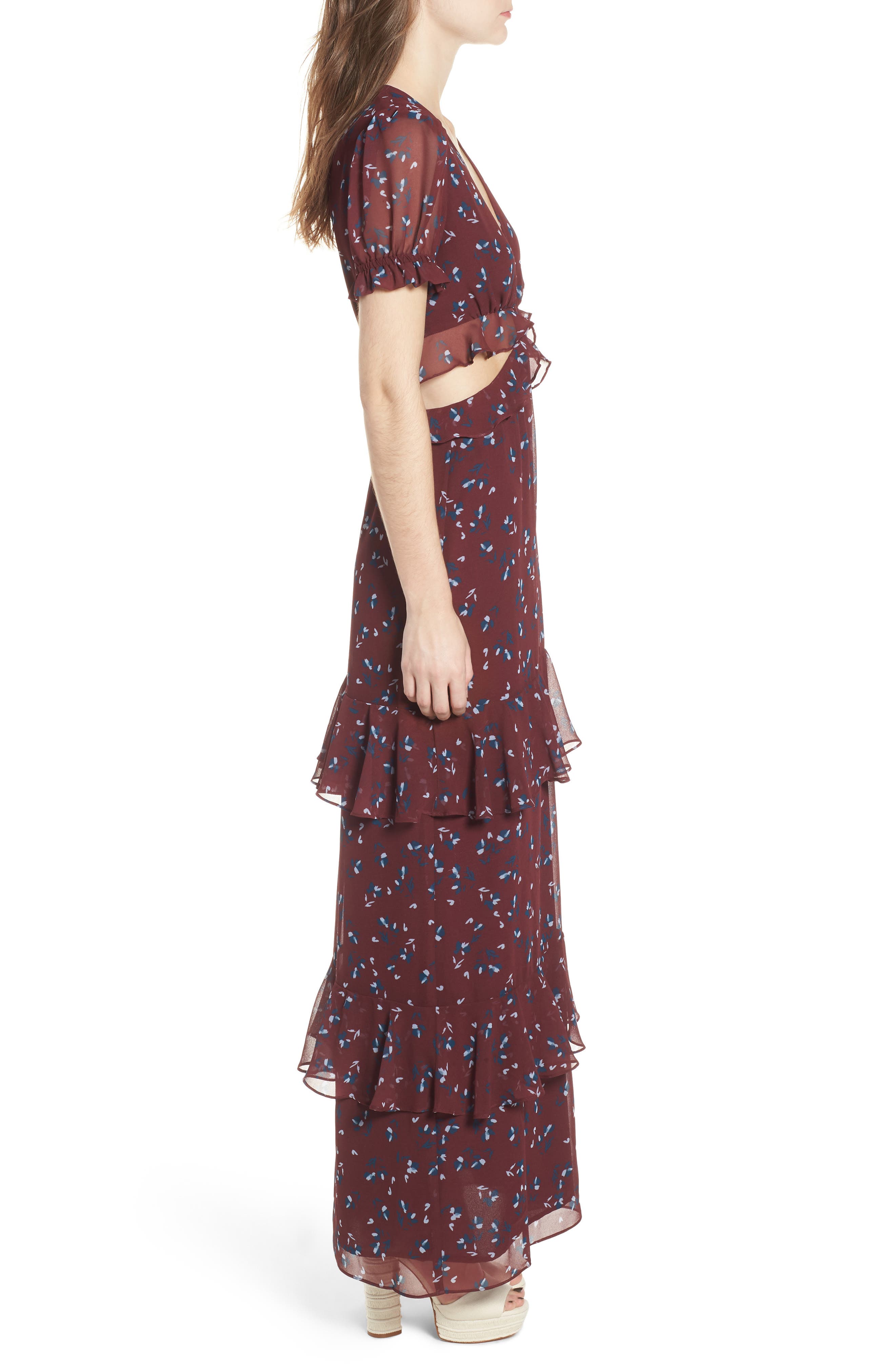 wayf laviana maxi dress