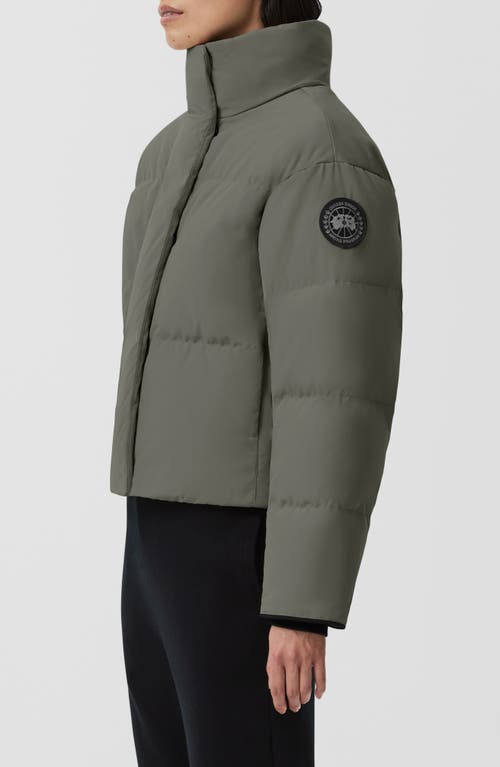 CANADA GOOSE CANADA GOOSE GRANDVIEW BLACK LABEL CROP 625 FILL POWER DOWN PUFFER JACKET