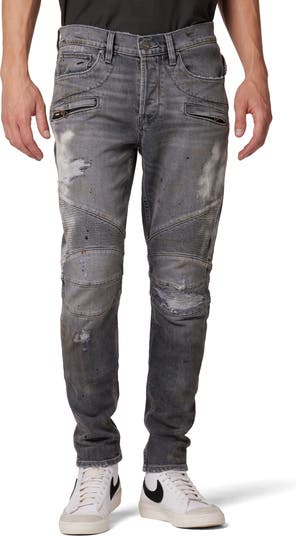Hudson Jeans The Blinder v.2 Skinny Fit Distressed Biker Jeans ...