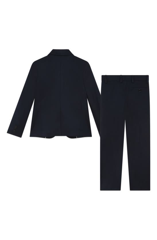 Shop Bosswear Boss Kidswear Kids' Two-piece Suit In Electric Blue