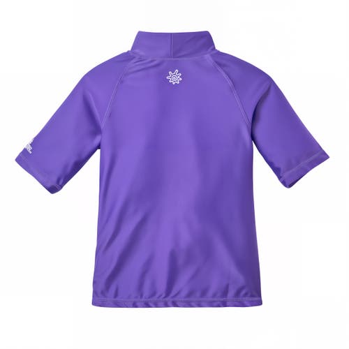 Shop Uv Skinz Short Sleeve Sun & Swim Shirt In Purple