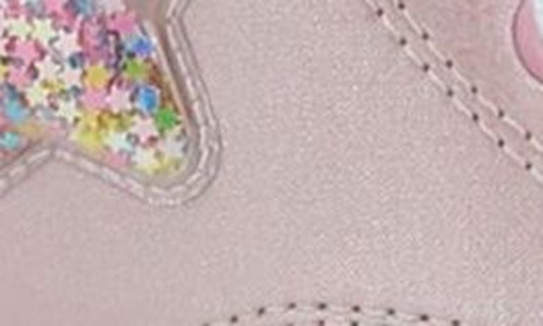 Jellypop Kids' Excitable Lace-up Low Heel Boot In Pink Shimmer