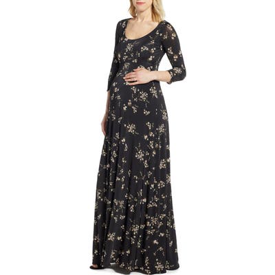 Tiffany Rose Samantha Maternity Maxi Dress, Black