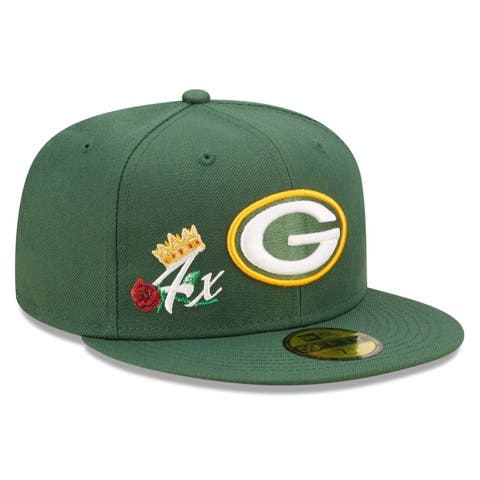 Men's Green Bay Packers New Era Green/Gold 2021 NFL Sideline Sport Official  Pom Cuffed Knit Hat