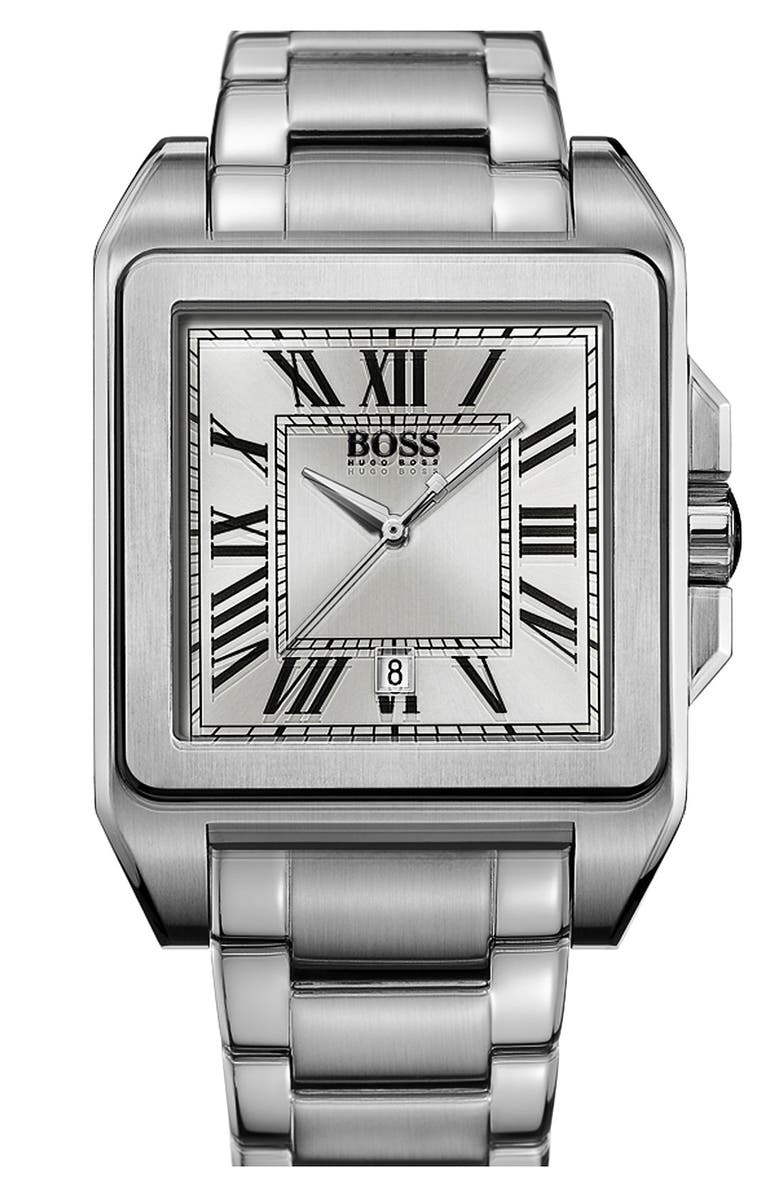 Hugo boss square watch Clearance