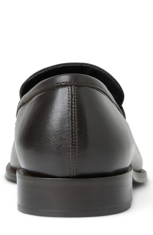 Shop Bruno Magli Maioco Penny Loafer In Dark Brown