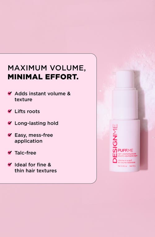 Design.me Designme Puff.me Light Volumizing Powder In No Color