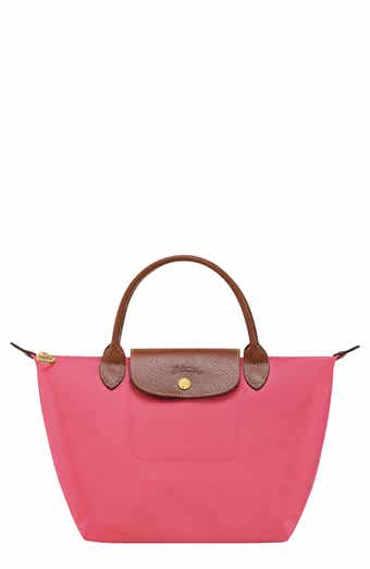 Longchamp Le Pliage Neo Medium Top Handle Bag Pastel Pink