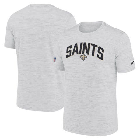 Men's Fanatics Branded White/Black New Orleans Saints Linear