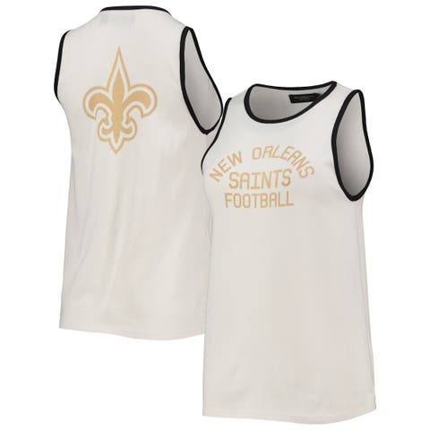 New Orleans Saints Junk Food Women's Half-Sleeve V-Neck Dress - Black