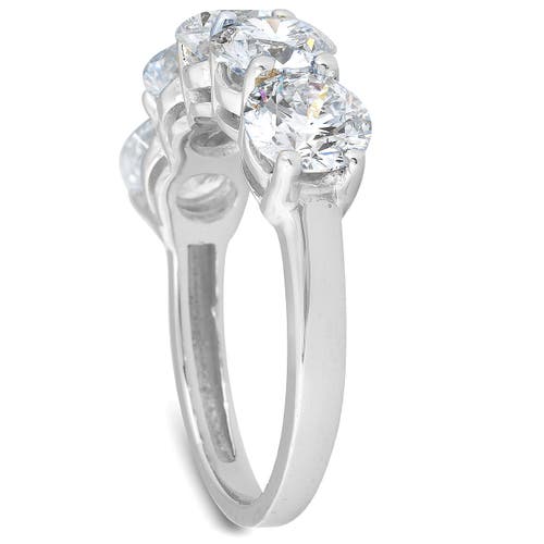 Bliss Diamond 3 3/4ct Diamond Anniversary Wedding Ring 14k White Gold Lab Grown In 14k White Gold