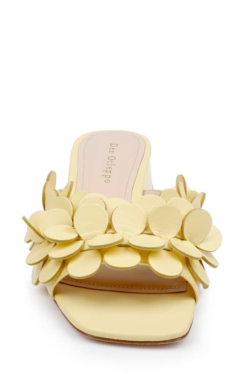 Shop Dee Ocleppo Japan Slide Sandal In Soft Yellow