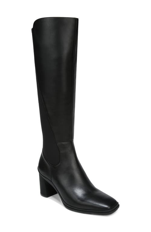 Naturalizer Axel Waterproof Knee High Boot Black Leather at Nordstrom,