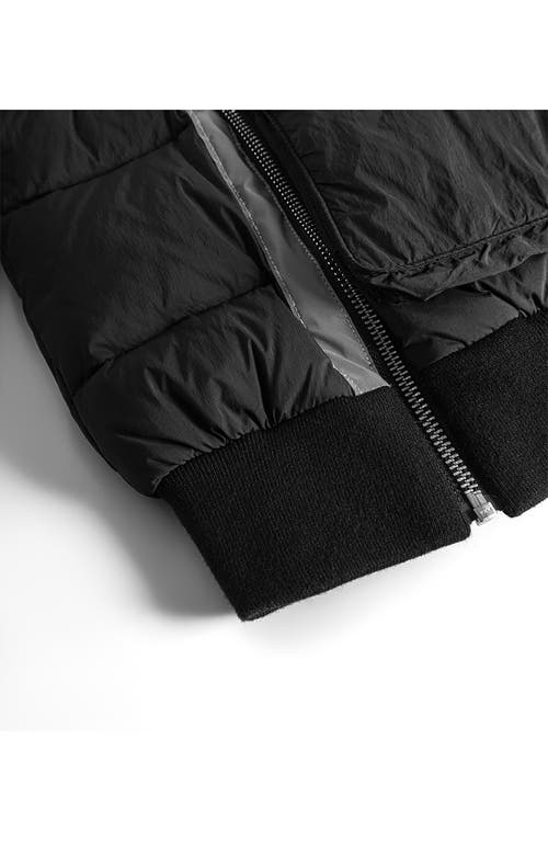 Shop Nununu Kids' All You Need Detachable Sleeves Down Jacket In Black