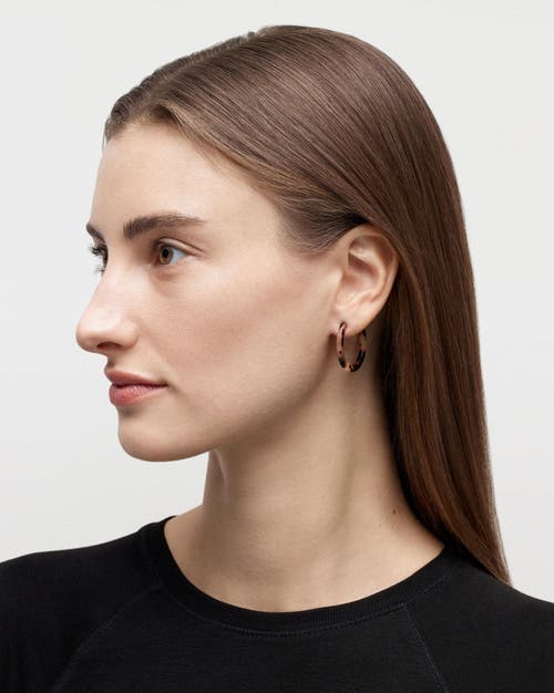 Machete Mini Hoops In Tiger's Eye