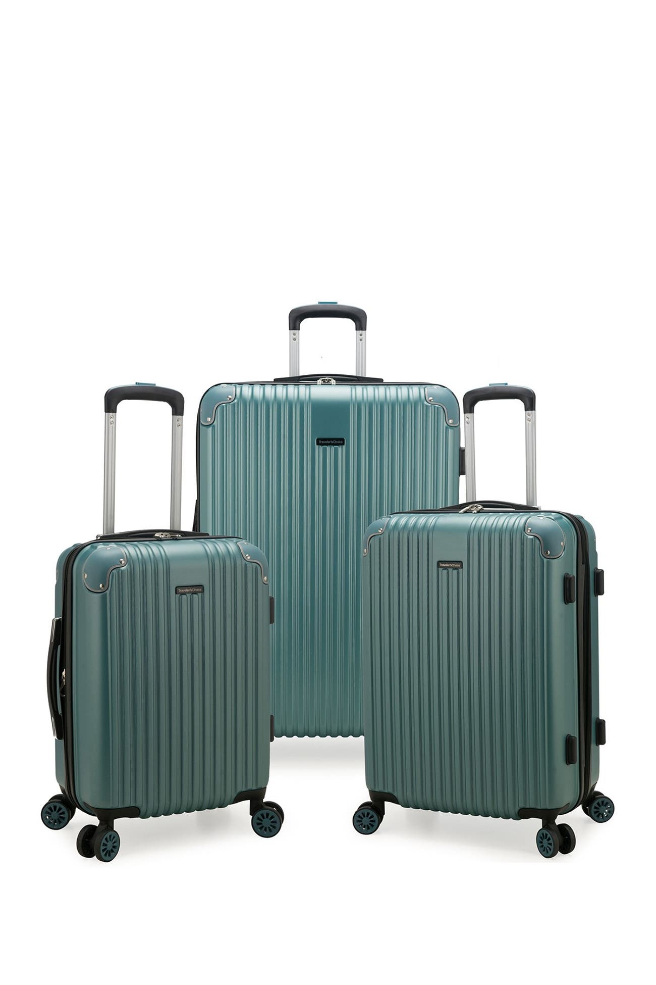 Traveler's Choice Luggage Charvi II 3Piece Expandable Hardside