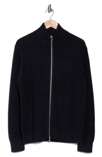 Theory Gary Full Zip Jacket In Baltic/force Grey