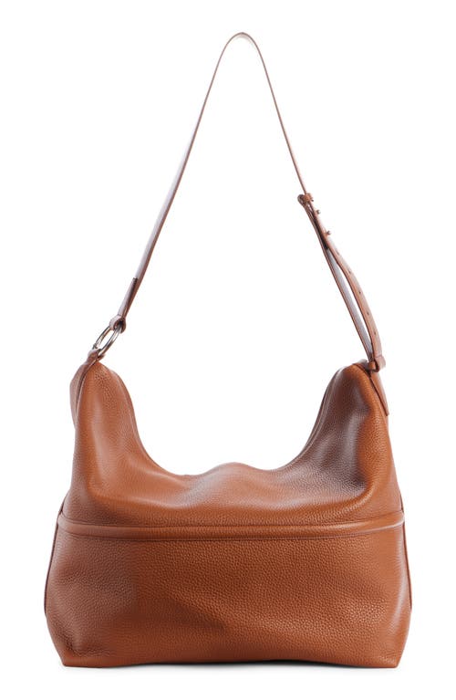 Dries Van Noten Leather Weekend Bag In Tan 712