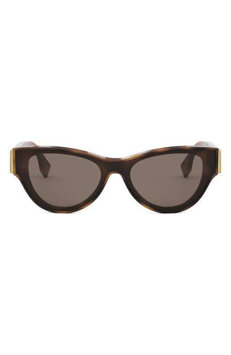 The Fendi First 53mm Cat Eye Sunglasses