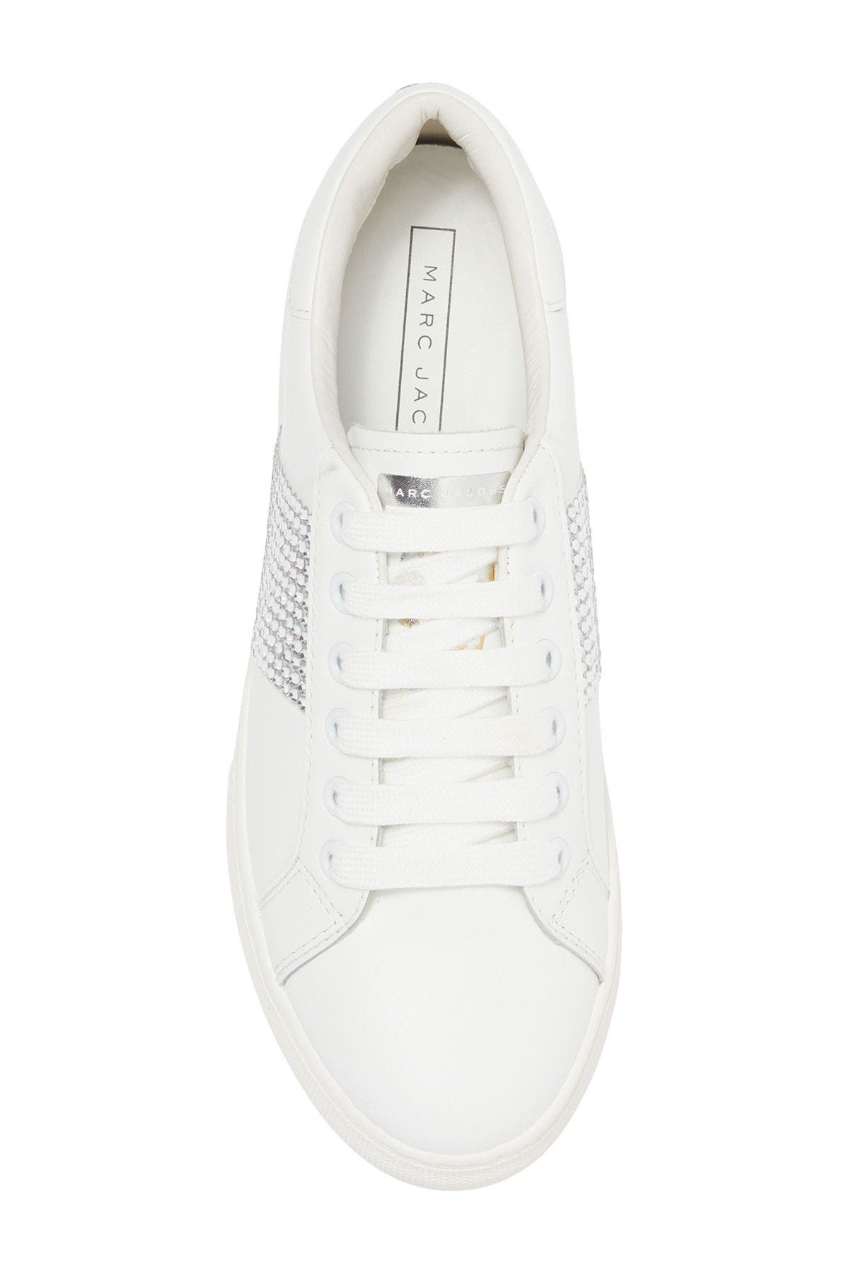 marc jacobs empire leather sneakers