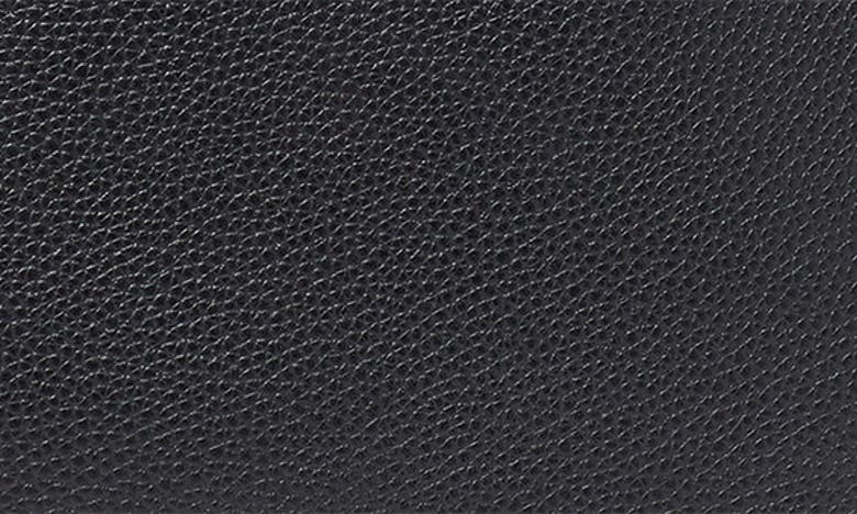 Shop Kate Spade Hudson Pebble Leather Messenger Bag In Black