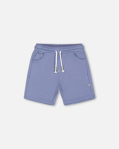 Deux Par Deux Baby Boy's French Terry Short Blue at Nordstrom