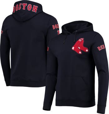 Men's Boston Red Sox Nike Gray Mesh Logo Essential Full-Zip Hoodie Jacket