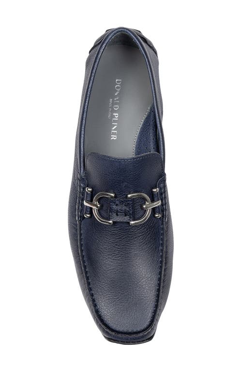 Donald Pliner Dacio Bit Driving Loafer In Navy