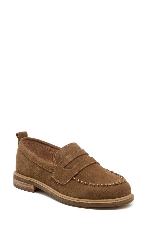 Kelsi Dagger Brooklyn Lens Penny Loafer In Armadillo