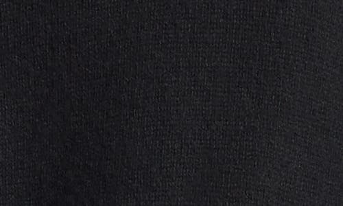 Shop Khaite Rene Long Sleeve Cashmere Polo Sweater In Black