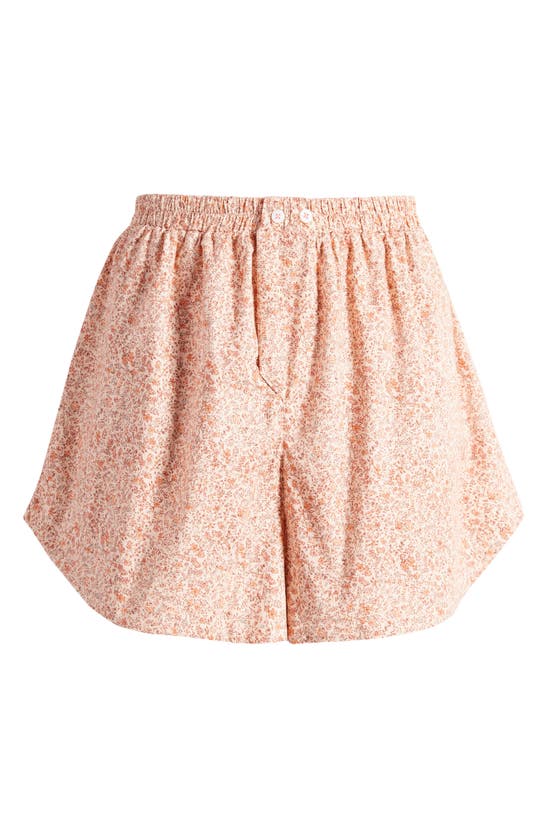 Shop Free People Cloud Nine Sleep Boxers In Petal Combo