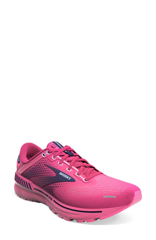 Brooks Adrenaline Gts 22 Sneaker In Rose/ Peacoat/ Kentucky Blue