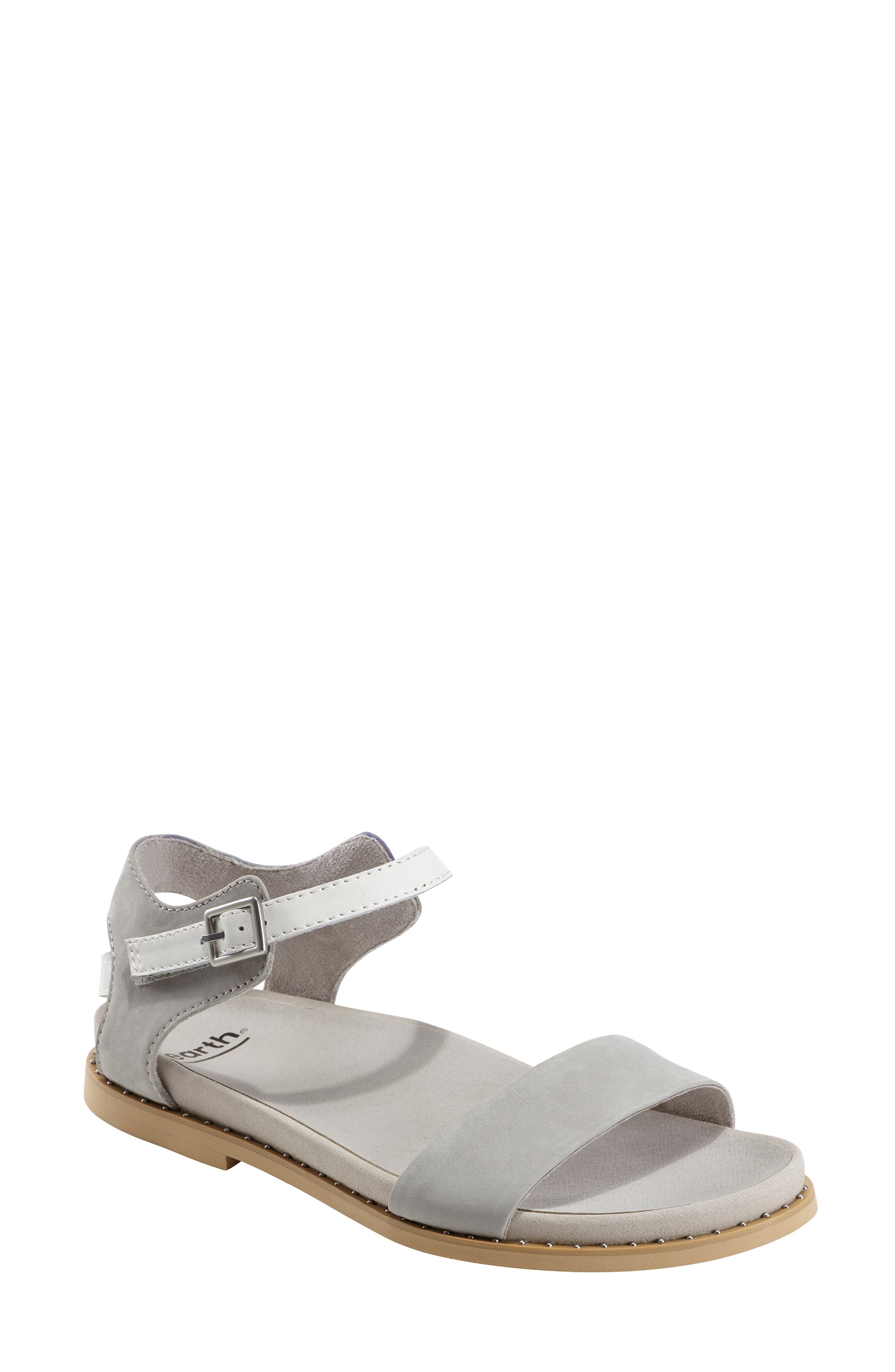 Earth Cameo Sandal- Grey