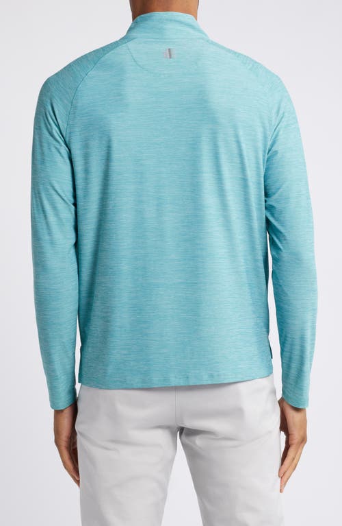 Shop Johnnie-o Baird Stretch Pullover In Green Grass