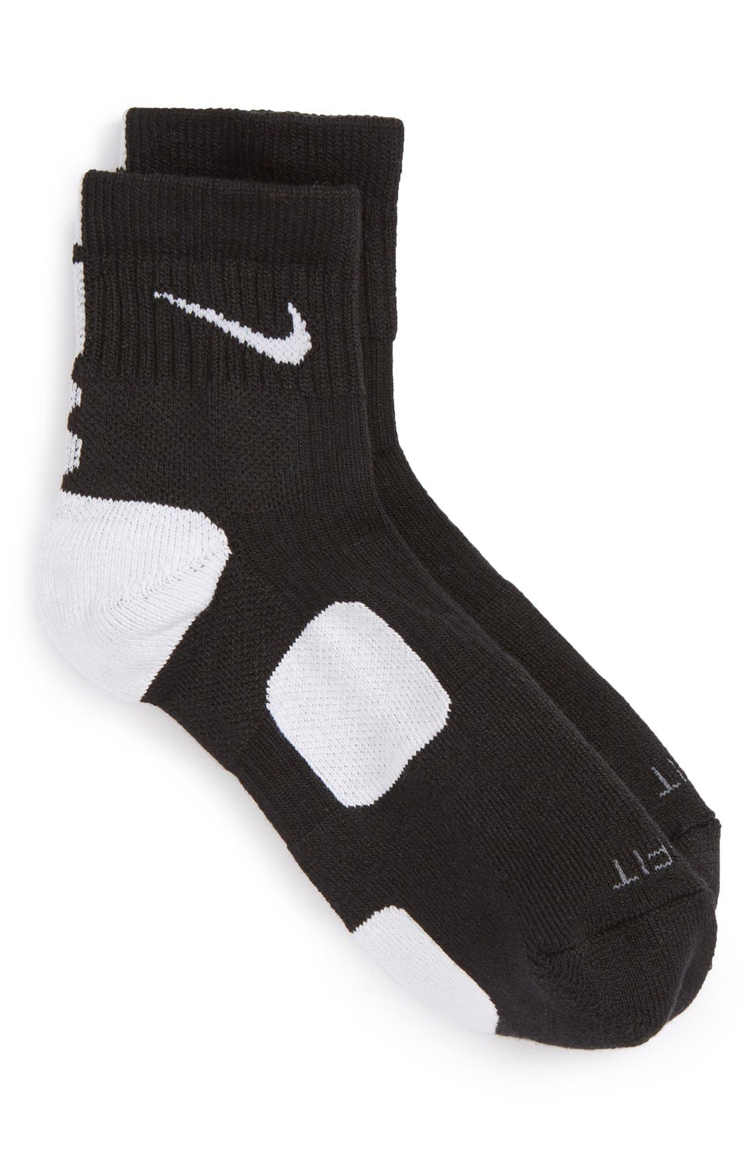 nike elite quarter socks