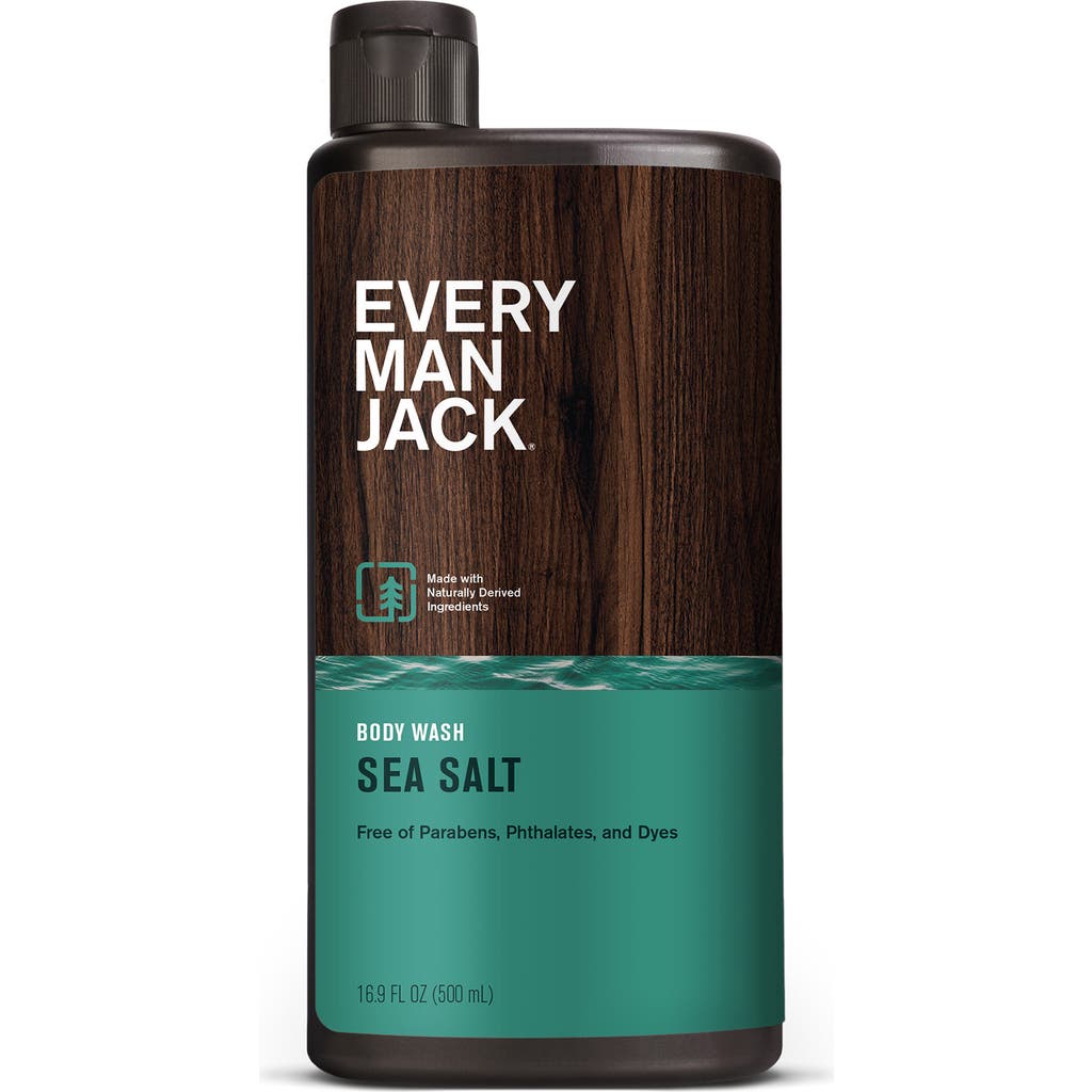 Every Man Jack Sea Salt Body Wash In No Color