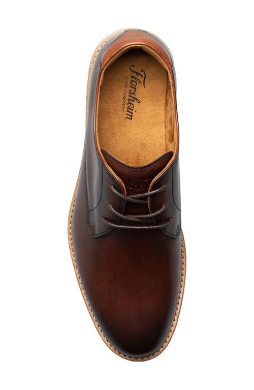 Florsheim Highpoint Plain Toe Derby In Brown