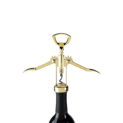 Viski Belmont Winged Corkscrew In Gold
