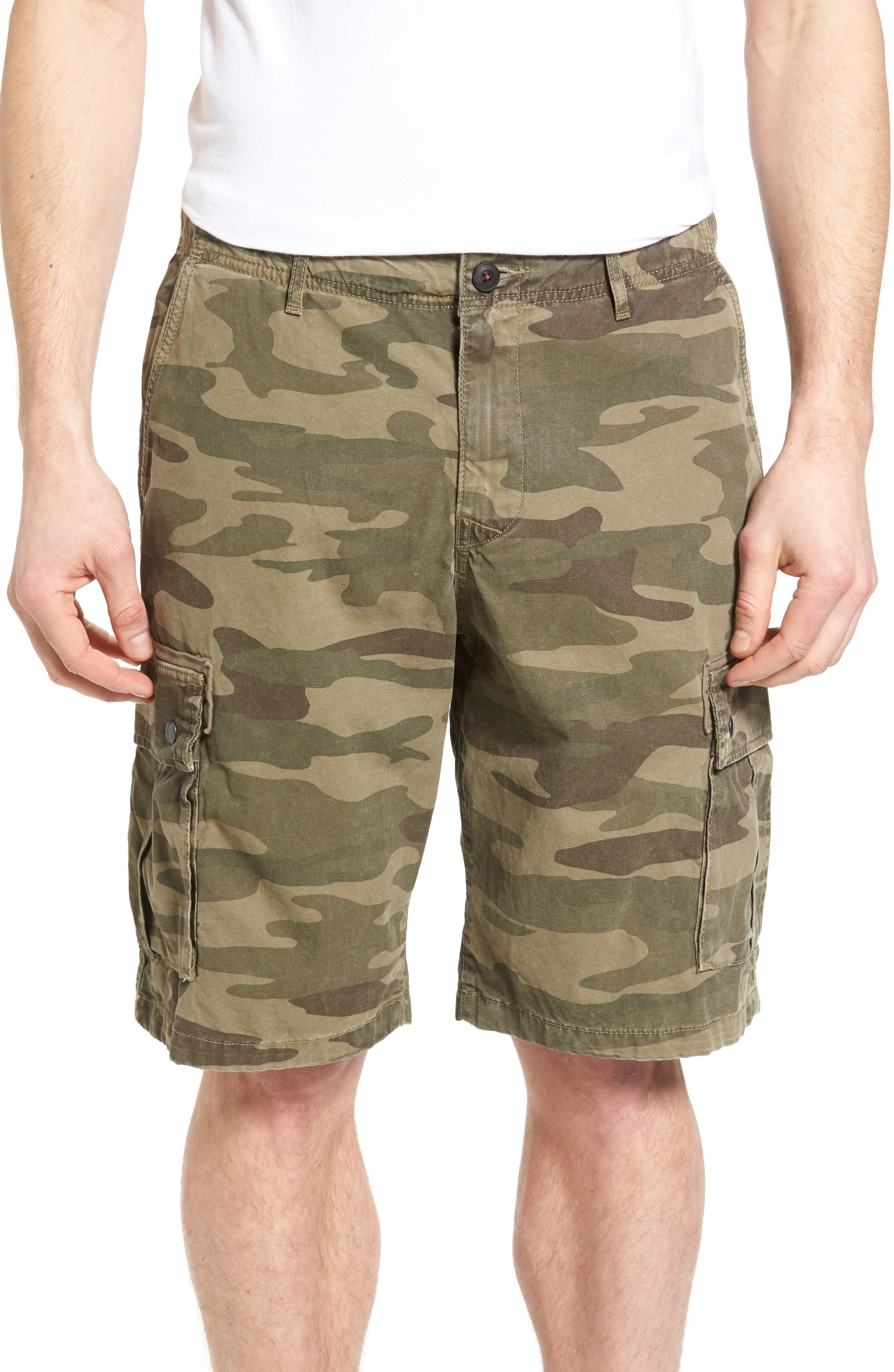 lucky brand camo shorts