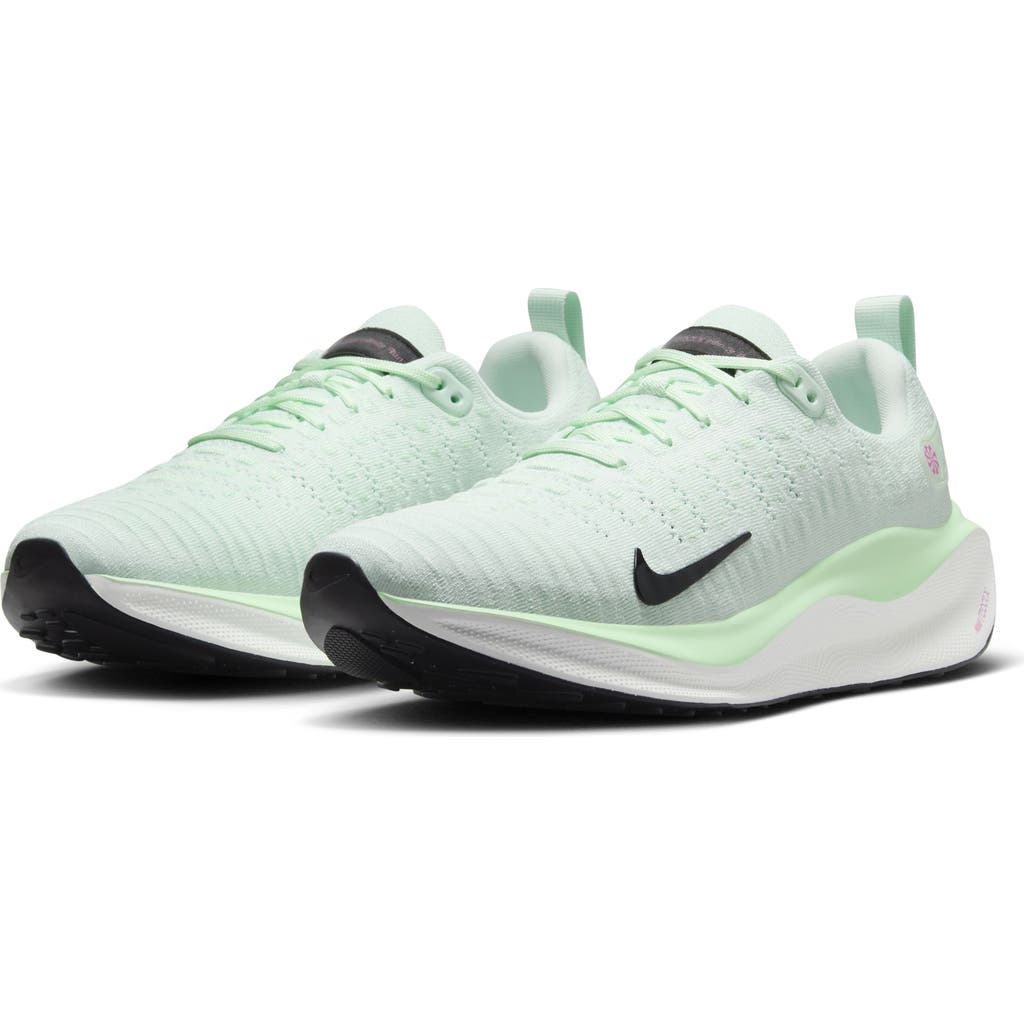 Nike Infinityrn 4 Running Shoe In Green/green/pink