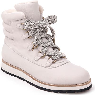 Splendid Potter Lace-Up Boot, White
