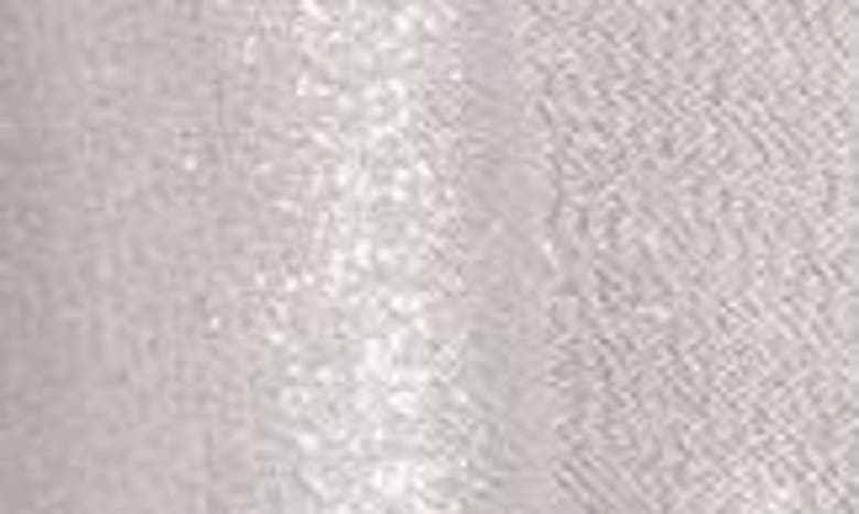 Nordstrom Metallic Lightweight Wrap In Silver