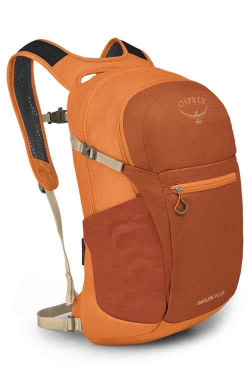 Shop Osprey Daylite Plus Backpack In Umber/tequila Sunrise