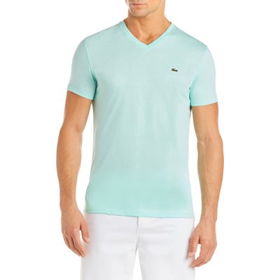 Lacoste Regular Fit V-Neck T-Shirt, Green