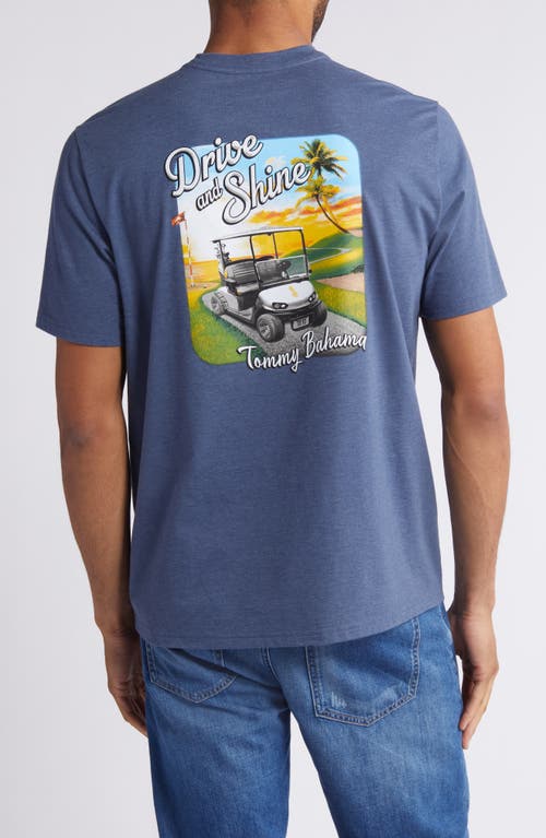 Shop Tommy Bahama Drive & Shine Graphic T-shirt In Navy Heather