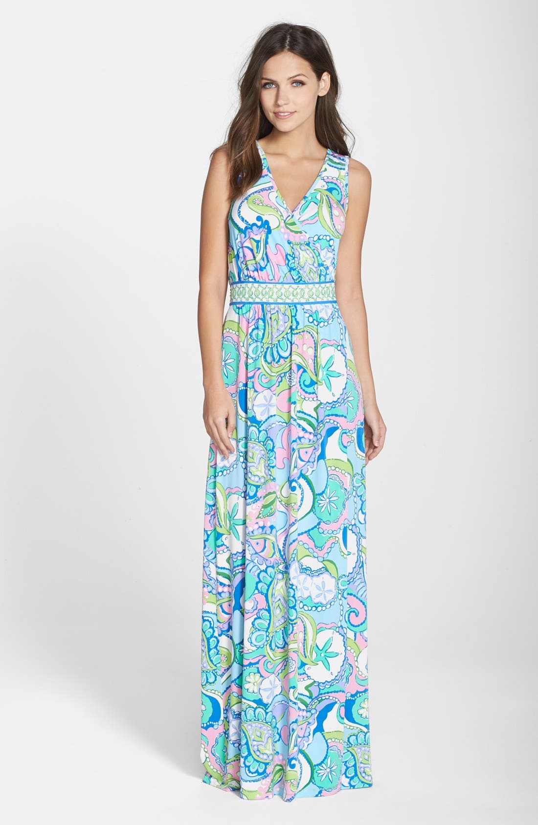 Lilly Pulitzer® 'Bellina' Print Jersey Maxi Dress Nordstrom