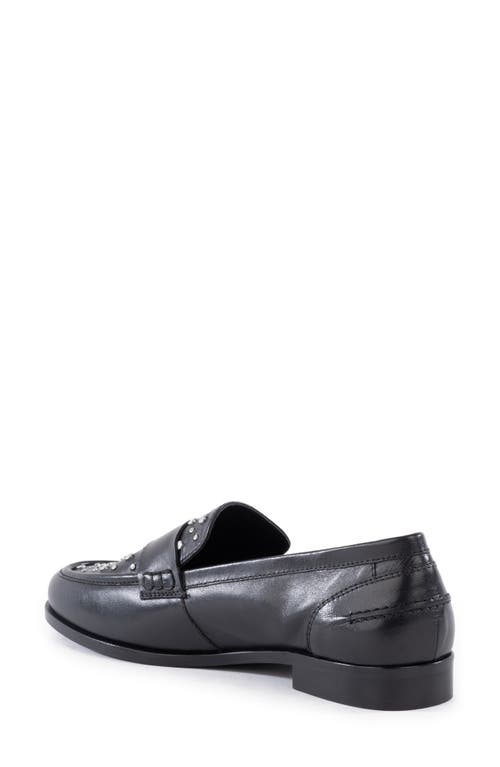 Shop Seychelles Sooner Or Later Loafer In Black Leather