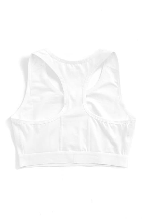 Tomboyx Racerback Soft Bra In White