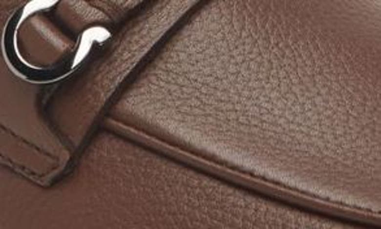 Ferragamo Desio Loafer In Cocoa Brown New Biscotto